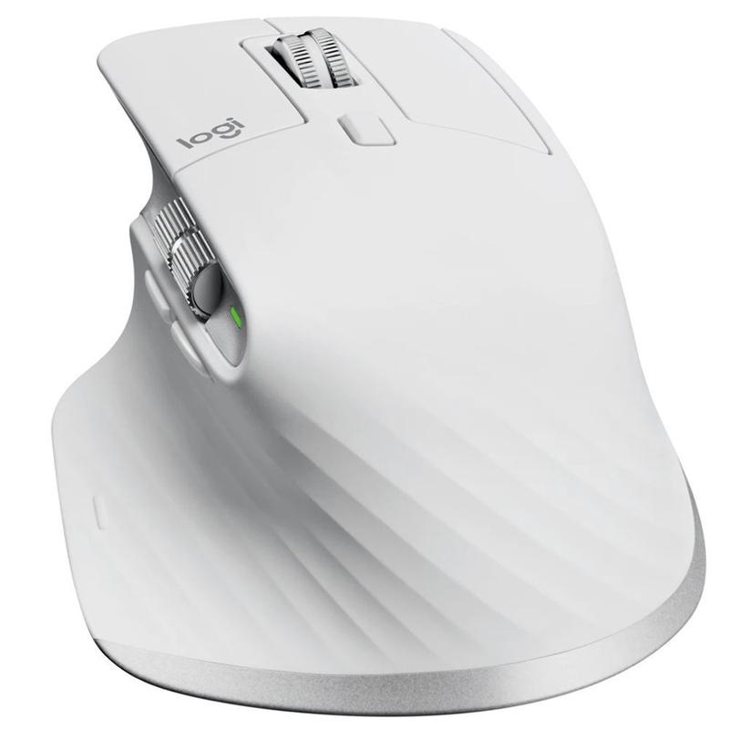 Mouse Sem Fio Logitech MX Master 3S - Branco (910-006562) - Mouse